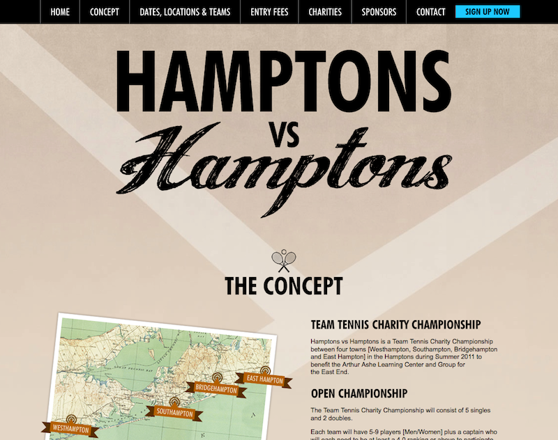 Hamptons vs Hamptons motorisé par Web 2D